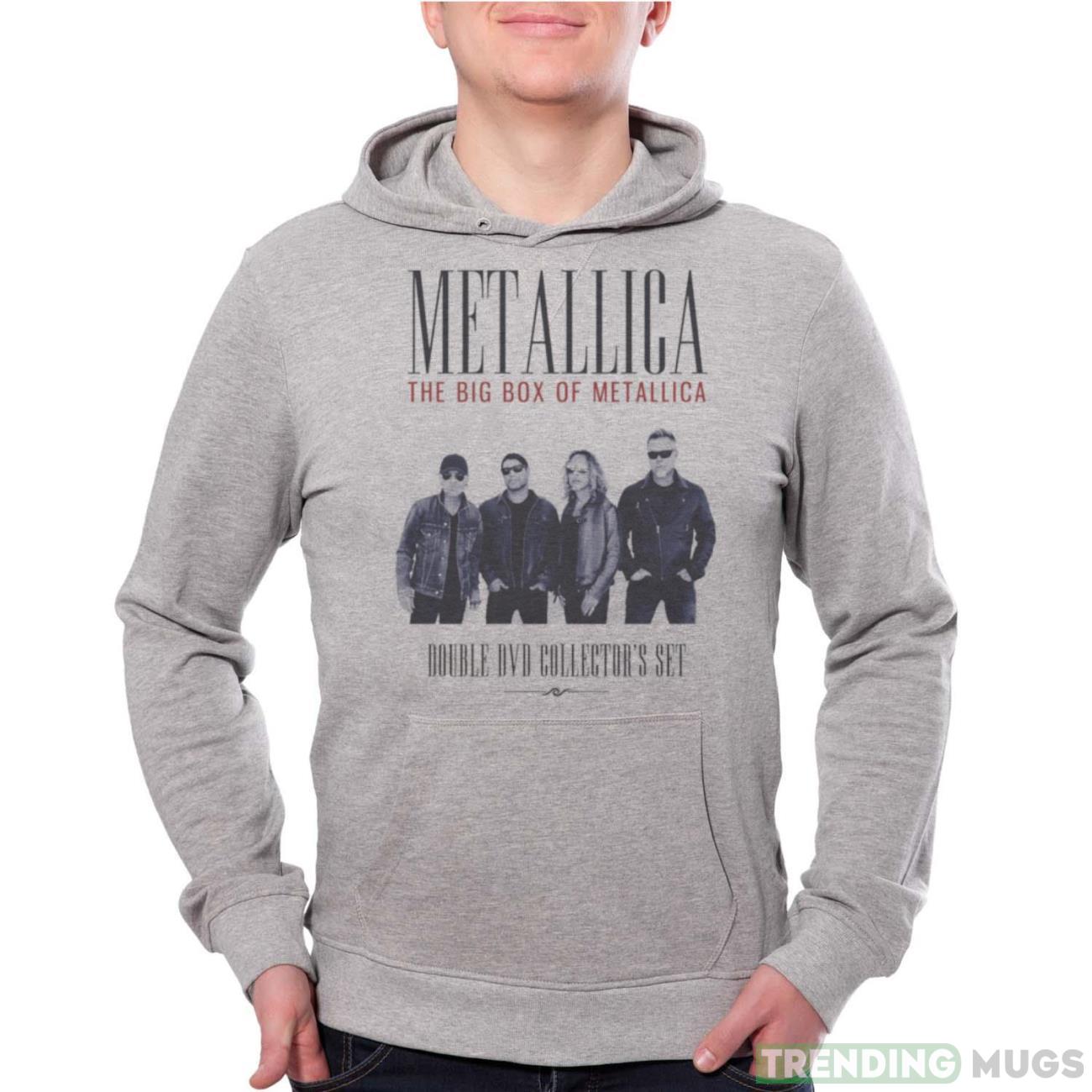 Metallica The Big Box Of Metallica Double DVD Collector’s Set T Shirt Product Photo 1 Metallica The Big Box Of Metallica Double DVD Collector’s Set T Shirt Product Photo 1