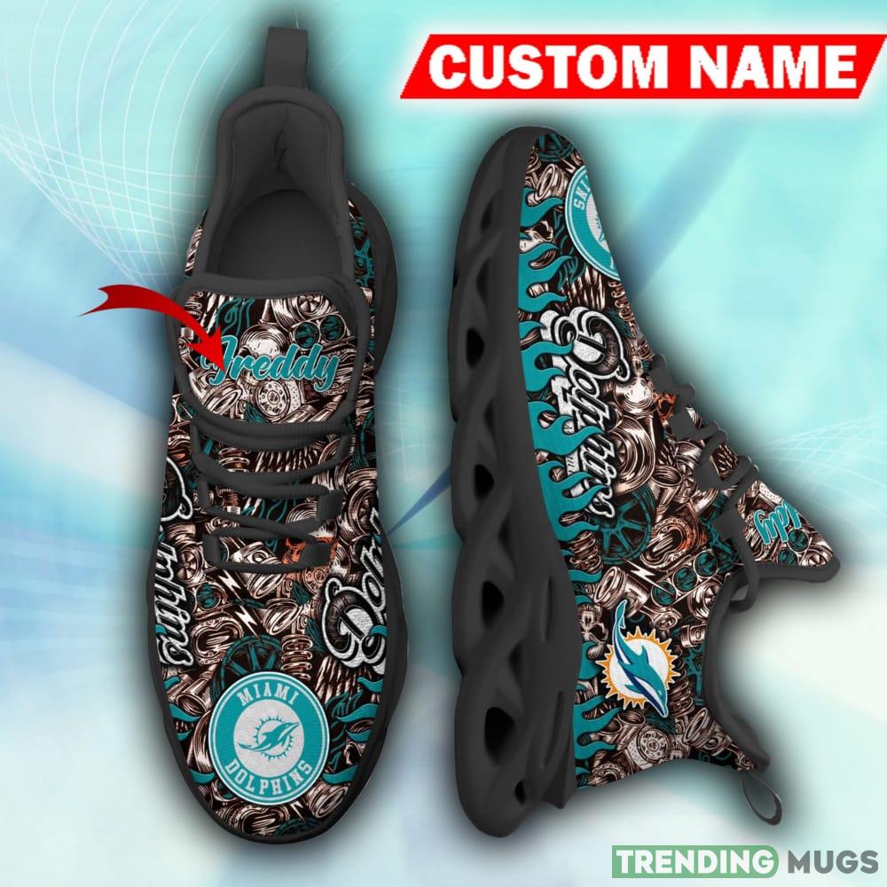 Miami Dolphins NFL Branding Personalized Chunky Shoes Fans Gift Max Soul Sneakers New For Men And Women Max Soul Miami Dolphins NFL Branding Personalized Chunky Shoes Fans Gift Max Soul Sneakers New For Men And Women Max Soul