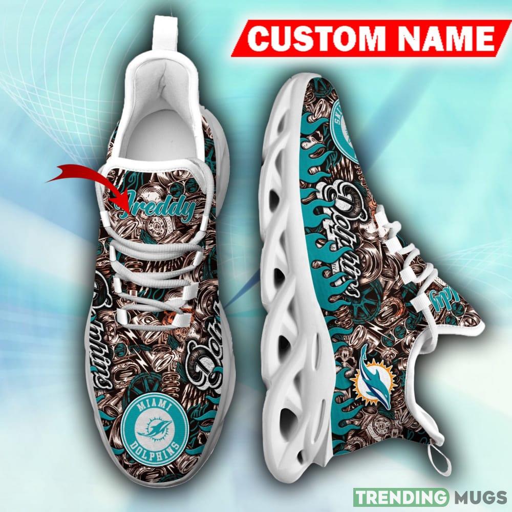 Miami Dolphins NFL Branding Personalized Chunky Shoes Fans Gift Max Soul Sneakers New For Men And Women Max Soul Miami Dolphins NFL Branding Personalized Chunky Shoes Fans Gift Max Soul Sneakers New For Men And Women Max Soul
