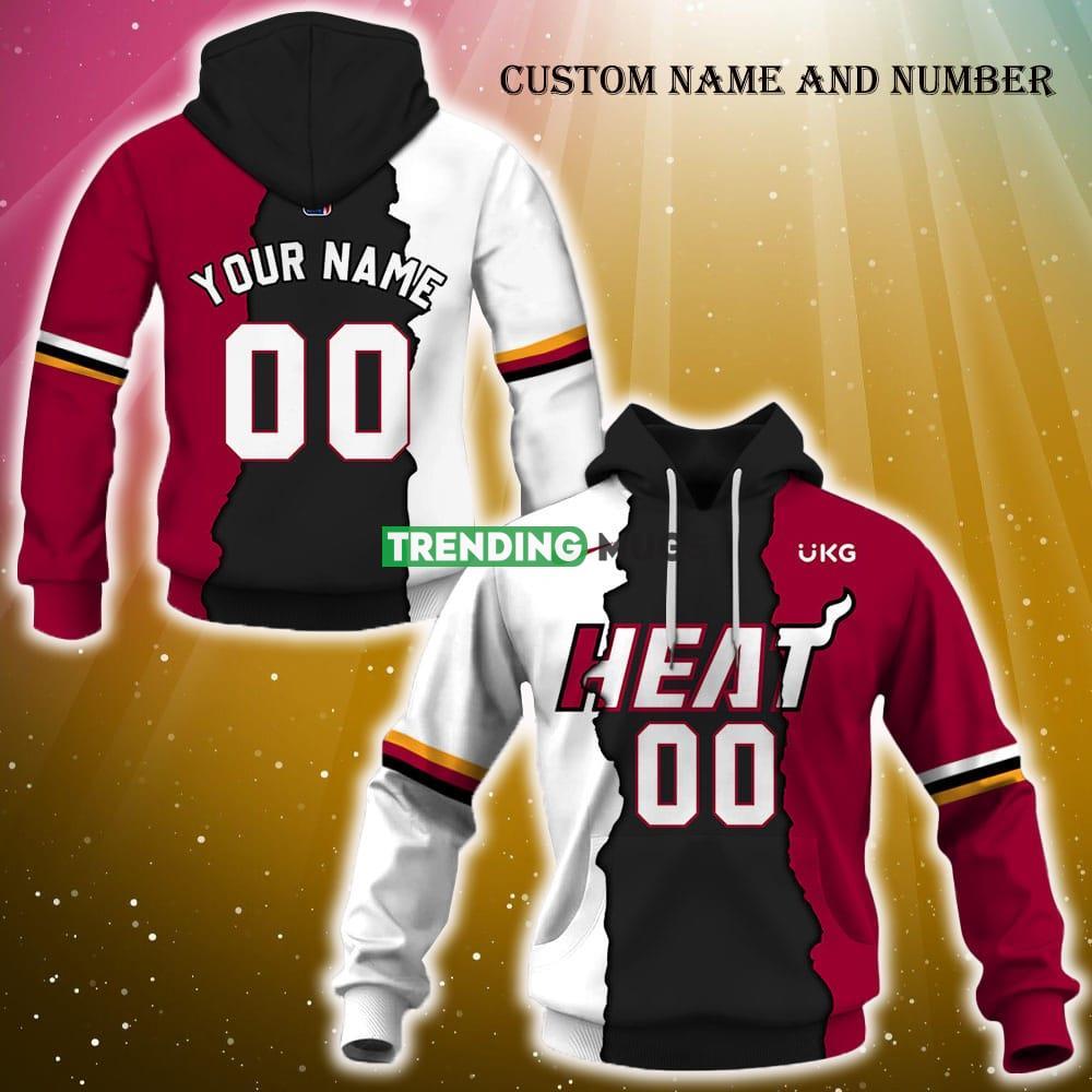 Miami Heat NBA 3D Hoodie Zip Hoodie For Fans Christmas All Over Printed Custom Number And Name - Miami Heat NBA 3D Hoodie AOP_2 Miami Heat NBA 3D Hoodie Zip Hoodie For Fans Christmas All Over Printed Custom Number And Name - Miami Heat NBA 3D Hoodie AOP_2