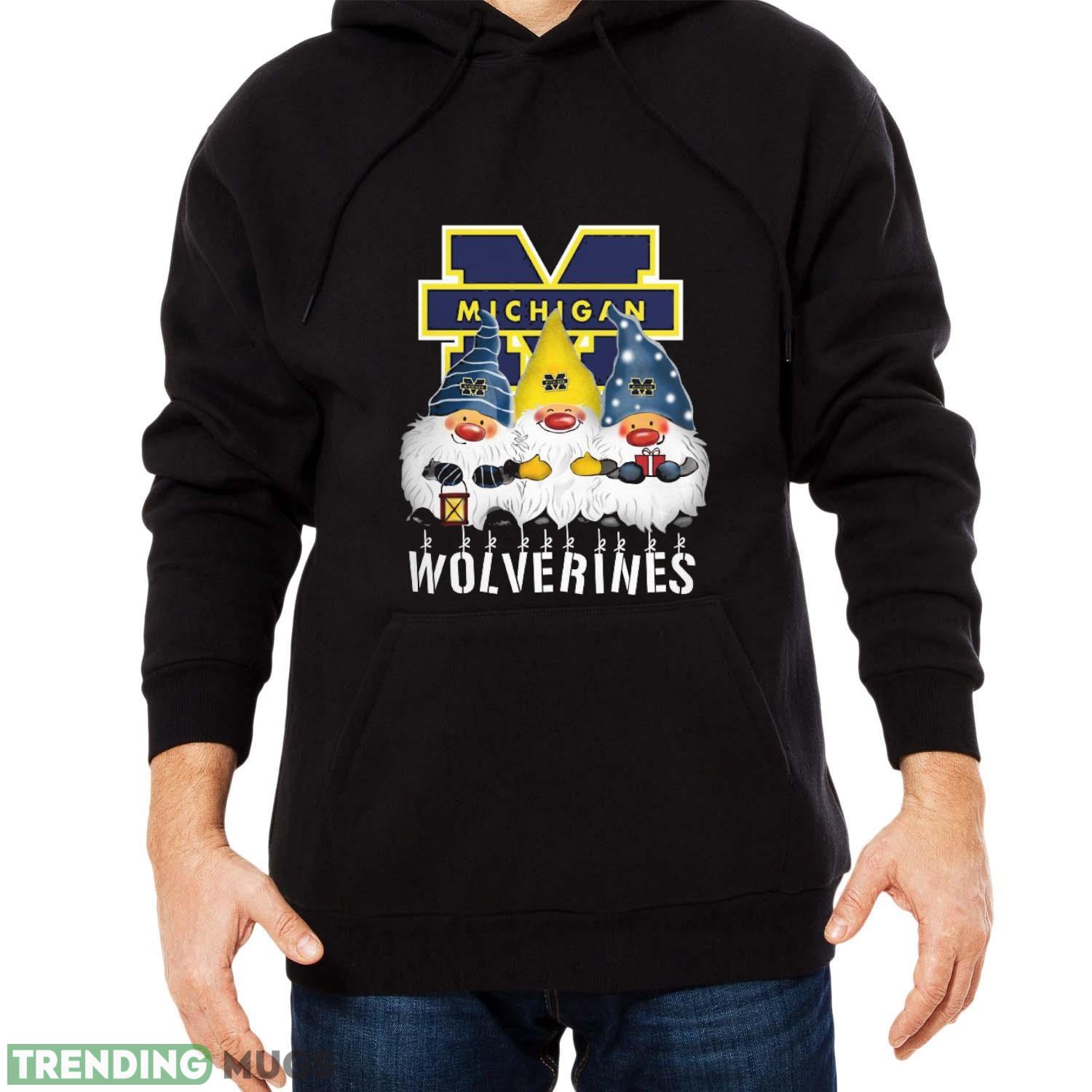 Michigan Wolverines Gnomies Christmas Funny Black T Shirt Sweatshirt For Fans Dark Shirt Michigan Wolverines Gnomies Christmas Funny Black T Shirt Sweatshirt For Fans Dark Shirt