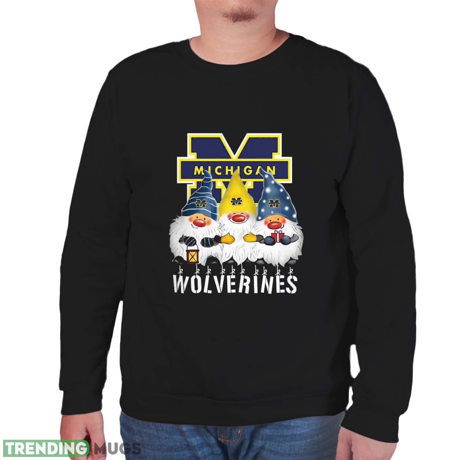 Michigan Wolverines Gnomies Christmas Funny Black T Shirt Sweatshirt For Fans Dark Shirt Michigan Wolverines Gnomies Christmas Funny Black T Shirt Sweatshirt For Fans Dark Shirt