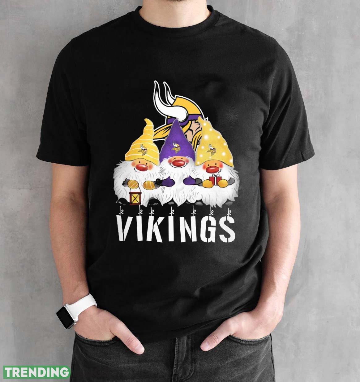 Minnesota Vikings Gnomies Christmas Funny Black T Shirt Sweatshirt For Fans Dark Shirt Minnesota Vikings Gnomies Christmas Funny Black T Shirt Sweatshirt For Fans Dark Shirt