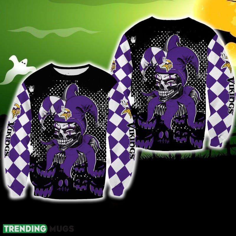 Minnesota Vikings Halloween Clown Radiator Ugly Sweater For Men And Women Gift Christmas - Minnesota Vikings Halloween Clown Radiator Ugly Sweater For Men And Women Gift Christmas Minnesota Vikings Halloween Clown Radiator Ugly Sweater For Men And Women Gift Christmas - Minnesota Vikings Halloween Clown Radiator Ugly Sweater For Men And Women Gift Christmas