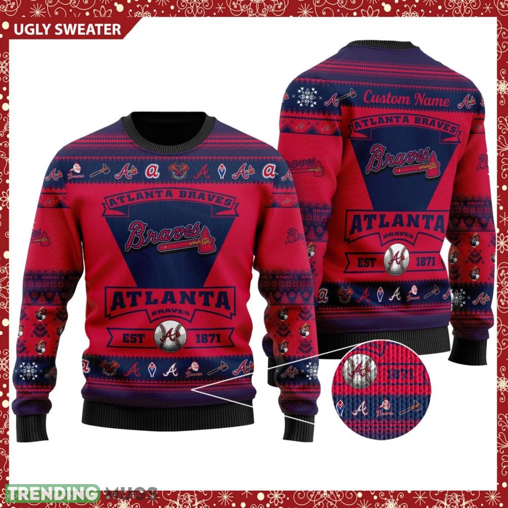 MLB Atlanta braves World Series Champions Gift Ugly All Over Print Sweater For Xmas - MLB Atlanta braves World Series Champions Gift Ugly All Over Print Sweater For Xmas MLB Atlanta braves World Series Champions Gift Ugly All Over Print Sweater For Xmas - MLB Atlanta braves World Series Champions Gift Ugly All Over Print Sweater For Xmas