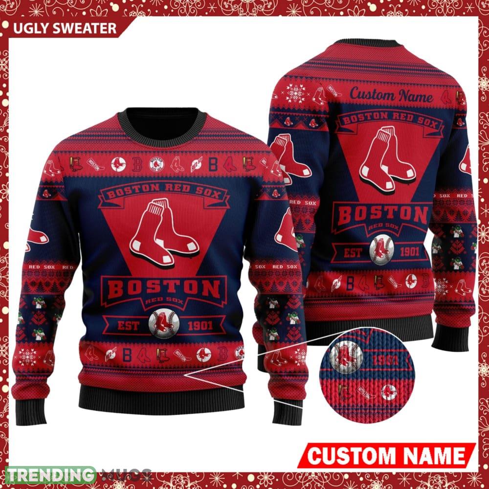 MLB Boston Red Sox Logo New Style Personalized Knitted 3D Sweater - MLB Boston Red Sox Logo New Style Personalized Knitted 3D Sweater MLB Boston Red Sox Logo New Style Personalized Knitted 3D Sweater - MLB Boston Red Sox Logo New Style Personalized Knitted 3D Sweater