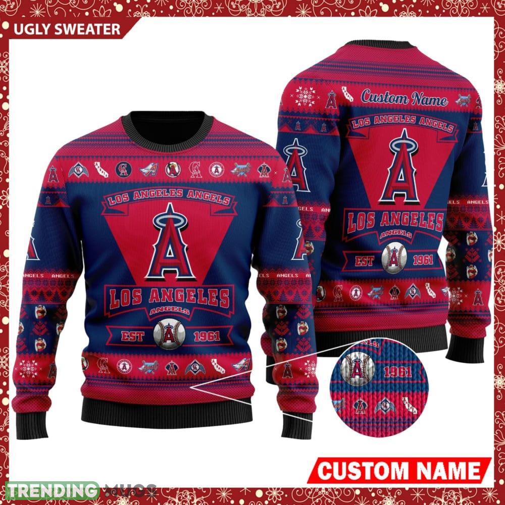 MLB Los Angeles Angels Logo New Style Personalized Knitted 3D Sweater - MLB Los Angeles Angels Logo New Style Personalized Knitted 3D Sweater MLB Los Angeles Angels Logo New Style Personalized Knitted 3D Sweater - MLB Los Angeles Angels Logo New Style Personalized Knitted 3D Sweater