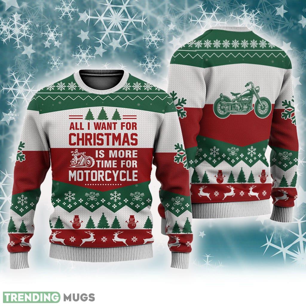 Motorcycle 2 All I Want For Christmas Sweater Trending For Men And Women Gift Holidays - Motorcycle 2 All I Want For Christmas Sweater Trending For Men And Women Gift Holidays Motorcycle 2 All I Want For Christmas Sweater Trending For Men And Women Gift Holidays - Motorcycle 2 All I Want For Christmas Sweater Trending For Men And Women Gift Holidays