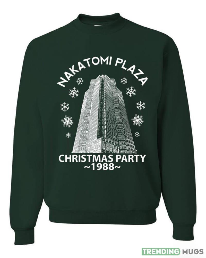 Nakatomi Plaza Christmas Party 1988 Classic McClane Merry Sweater Sweatshirt For Men And Women Gift Ugly Christmas Dark Shirt Nakatomi Plaza Christmas Party 1988 Classic McClane Merry Sweater Sweatshirt For Men And Women Gift Ugly Christmas Dark Shirt