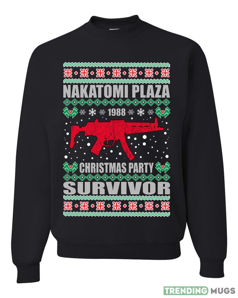 Nakatomi Plaza Christmas Party Survivor Merry Sweater Sweatshirt For Men And Women Gift Ugly Christmas - Nakatomi Plaza Christmas Party Survivor Merry Ugly Christmas Sweater Sweatshirt_1 Nakatomi Plaza Christmas Party Survivor Merry Sweater Sweatshirt For Men And Women Gift Ugly Christmas - Nakatomi Plaza Christmas Party Survivor Merry Ugly Christmas Sweater Sweatshirt_1