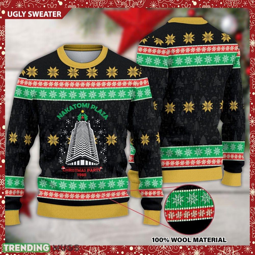 Nakatomi Plaza Die Hard Knitted 3D Sweater For Christmas - Nakatomi Plaza Die Hard Knitted 3D Sweater For Christmas Nakatomi Plaza Die Hard Knitted 3D Sweater For Christmas - Nakatomi Plaza Die Hard Knitted 3D Sweater For Christmas