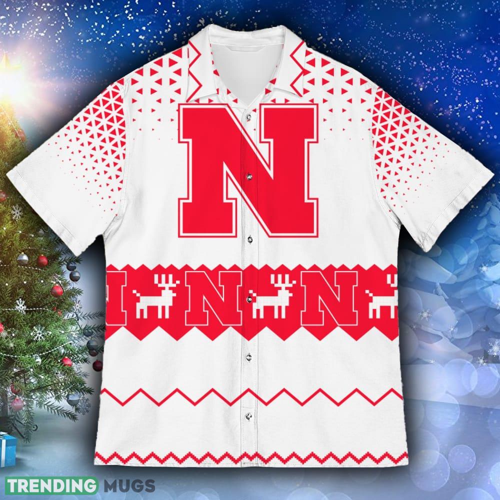 Nebraska Cornhuskers Sports Football American Ugly Hawaiian Shirt Gift Christmas - Nebraska Cornhuskers Sports Football American Ugly Christmas Sweater New Trends For Fans Club Gifts Unisex Hawaiian Shirt-3D Hawaiian Shirt_3 Nebraska Cornhuskers Sports Football American Ugly Hawaiian Shirt Gift Christmas - Nebraska Cornhuskers Sports Football American Ugly Christmas Sweater New Trends For Fans Club Gifts Unisex Hawaiian Shirt-3D Hawaiian Shirt_3