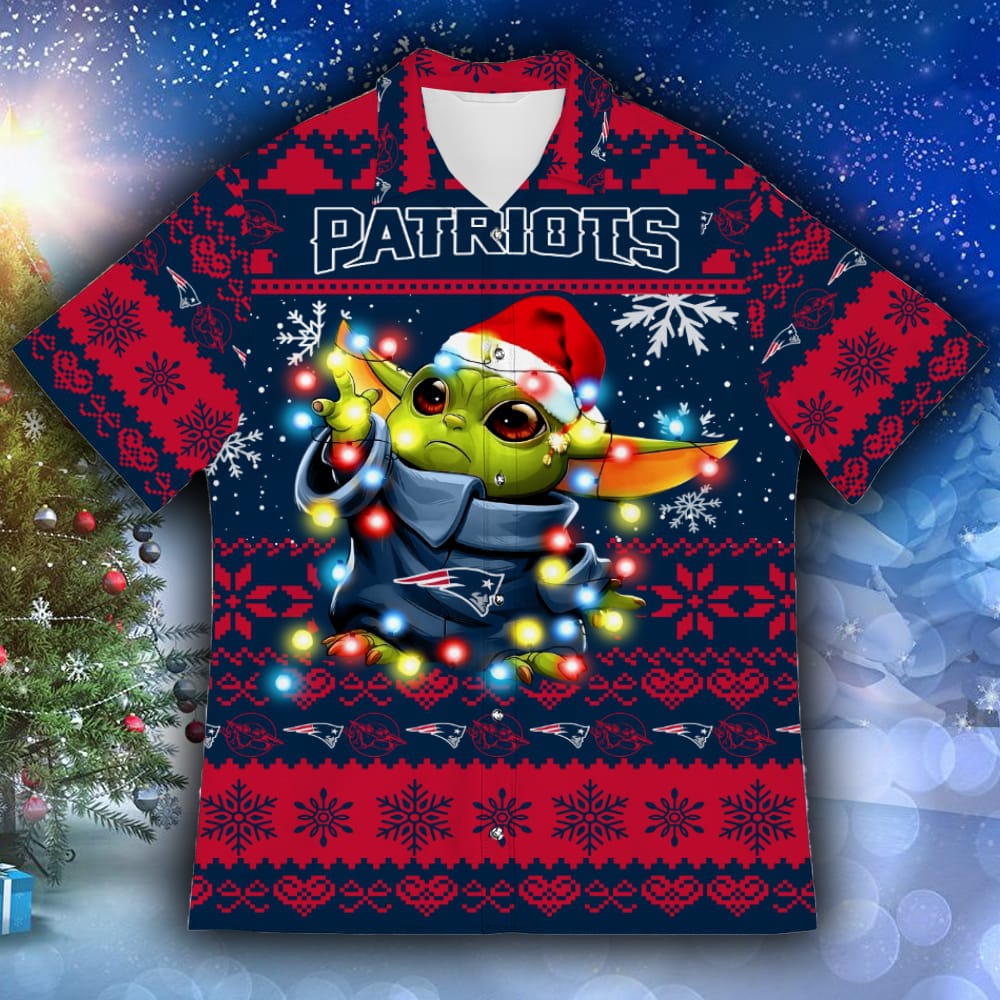 New England Patriots Baby Yoda Star Wars Sports Football American Ugly Hawaiian Shirt Gift Christmas - 261023-081220 New England Patriots Baby Yoda Star Wars Sports Football American Ugly Hawaiian Shirt Gift Christmas - 261023-081220