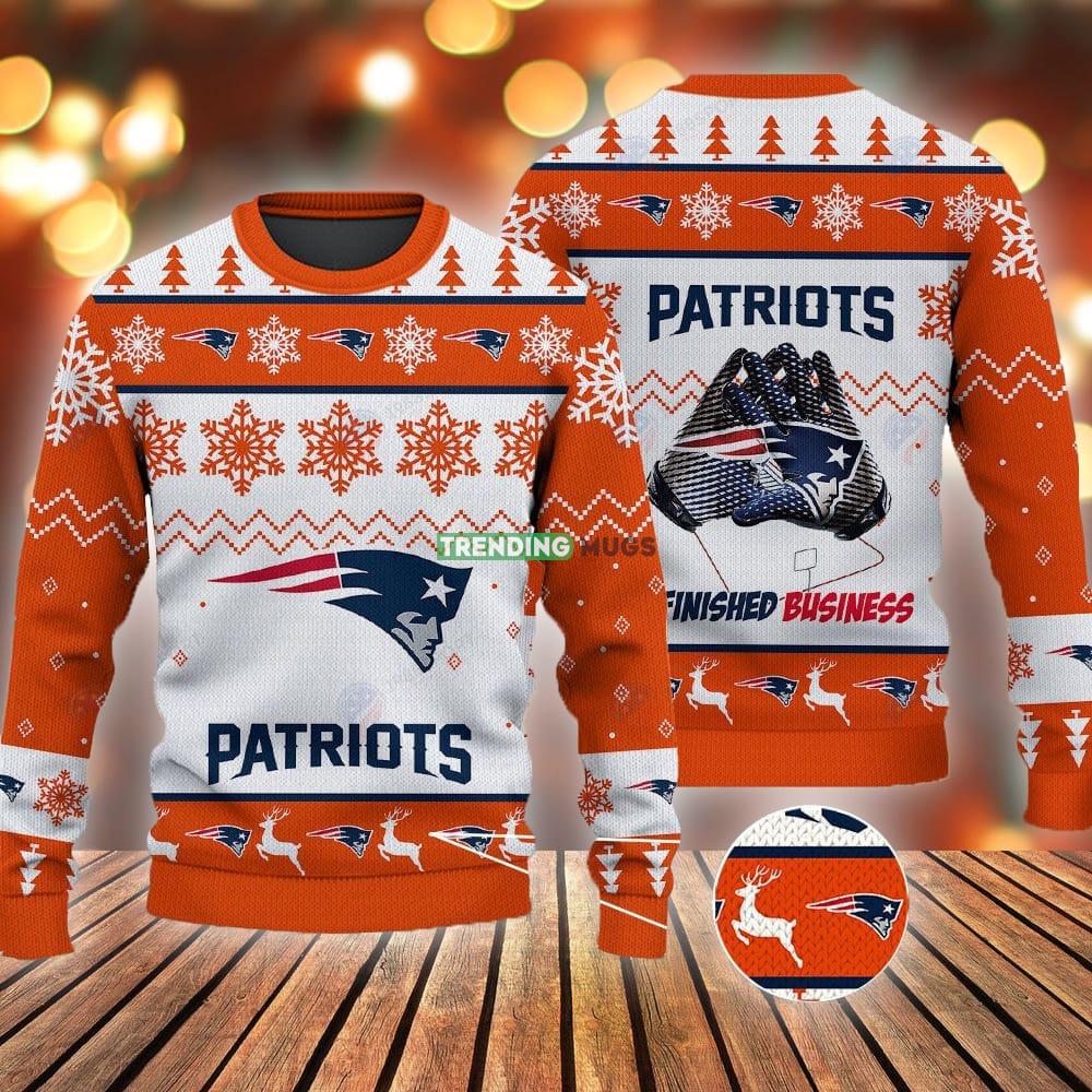 New England Patriots Football Gloves Pattern Ugly Orange 3D Sweater Gift Christmas - New England Patriots Football Gloves Pattern Ugly Orange 3D Sweater Gift Christmas New England Patriots Football Gloves Pattern Ugly Orange 3D Sweater Gift Christmas - New England Patriots Football Gloves Pattern Ugly Orange 3D Sweater Gift Christmas