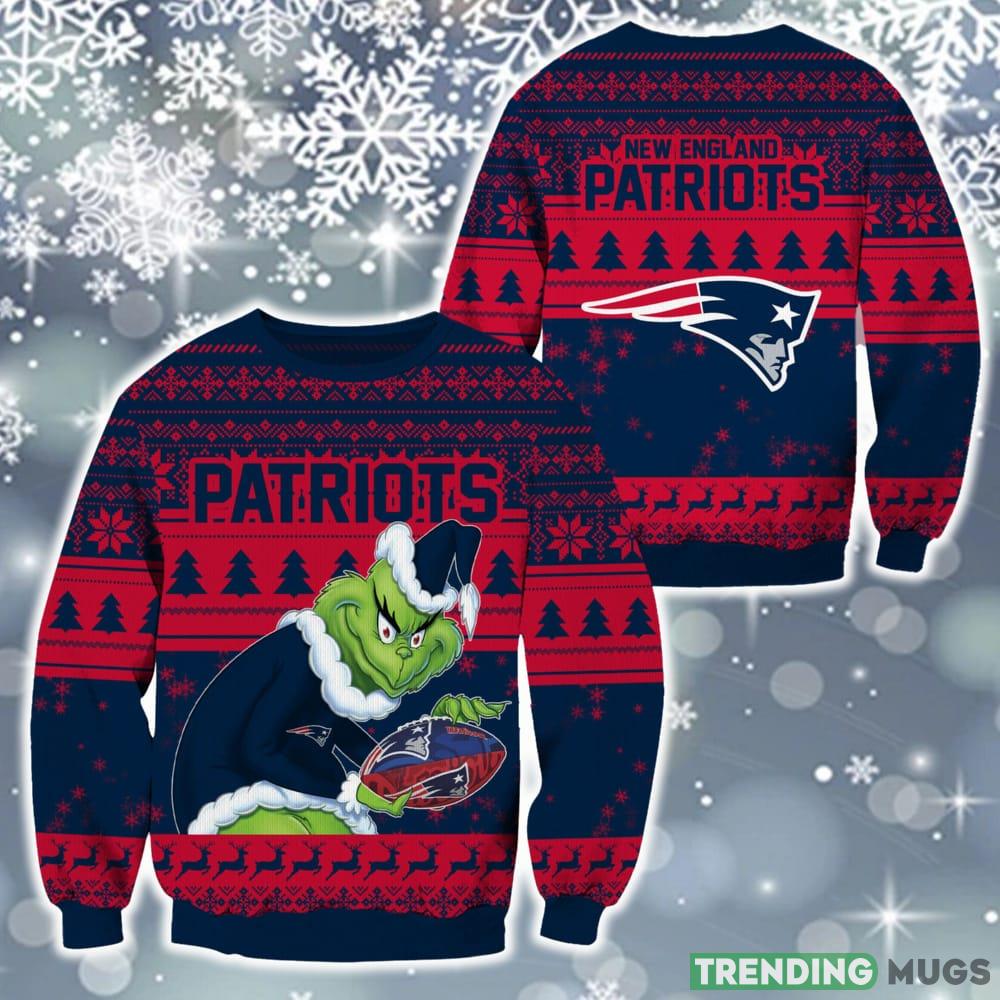 New England Patriots NFL Grinch Christmas Ugly Sweater Fans Gift Funny For Men And Women - New England Patriots NFL Grinch Christmas Ugly Sweater Fans Gift Funny For Men And Women New England Patriots NFL Grinch Christmas Ugly Sweater Fans Gift Funny For Men And Women - New England Patriots NFL Grinch Christmas Ugly Sweater Fans Gift Funny For Men And Women