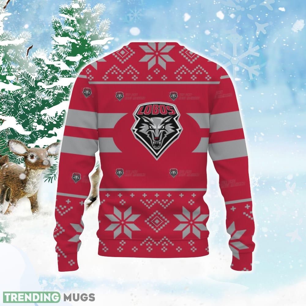 New Mexico Lobos Custom New Uniforms For Fan Gear Ugly Christmas Sweater 3D Sweater New Mexico Lobos Custom New Uniforms For Fan Gear Ugly Christmas Sweater 3D Sweater