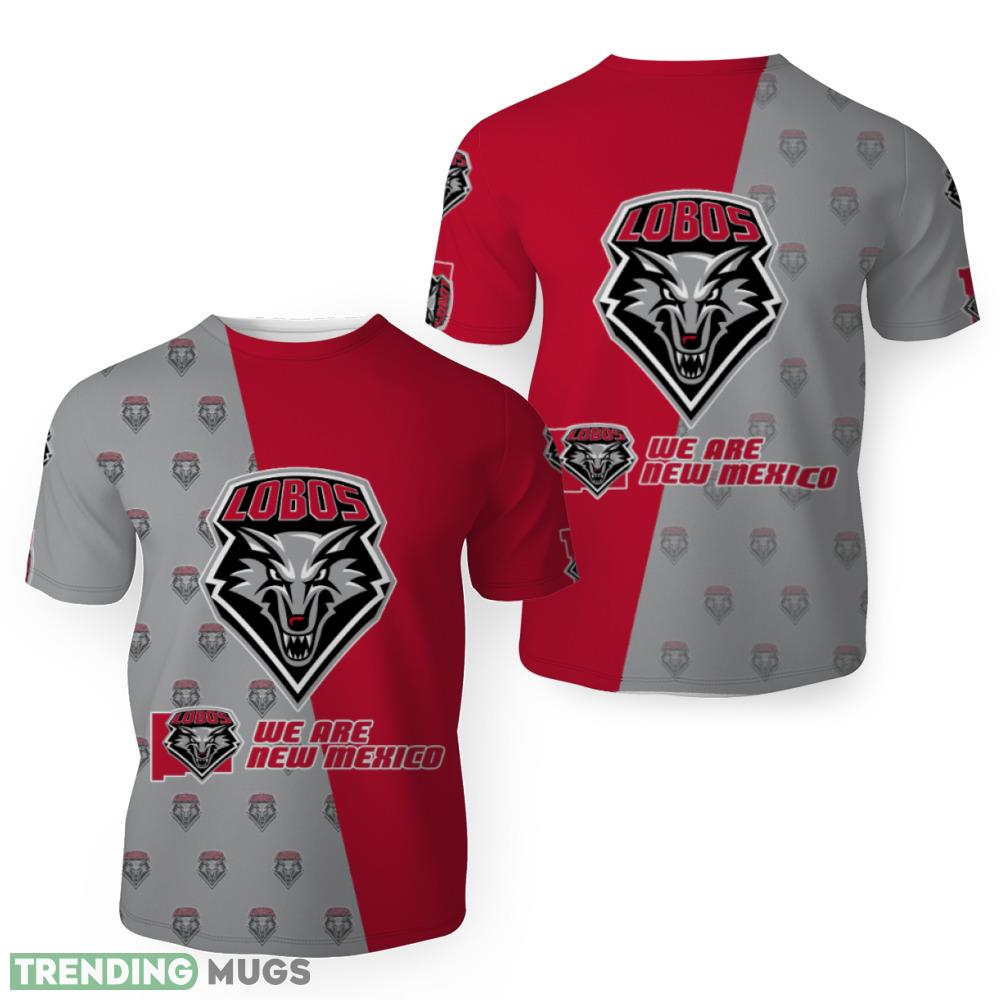 New Mexico Lobos Sports American Football 3D T Shirt - New Mexico Lobos Sports American Football 3D T Shirt New Mexico Lobos Sports American Football 3D T Shirt - New Mexico Lobos Sports American Football 3D T Shirt
