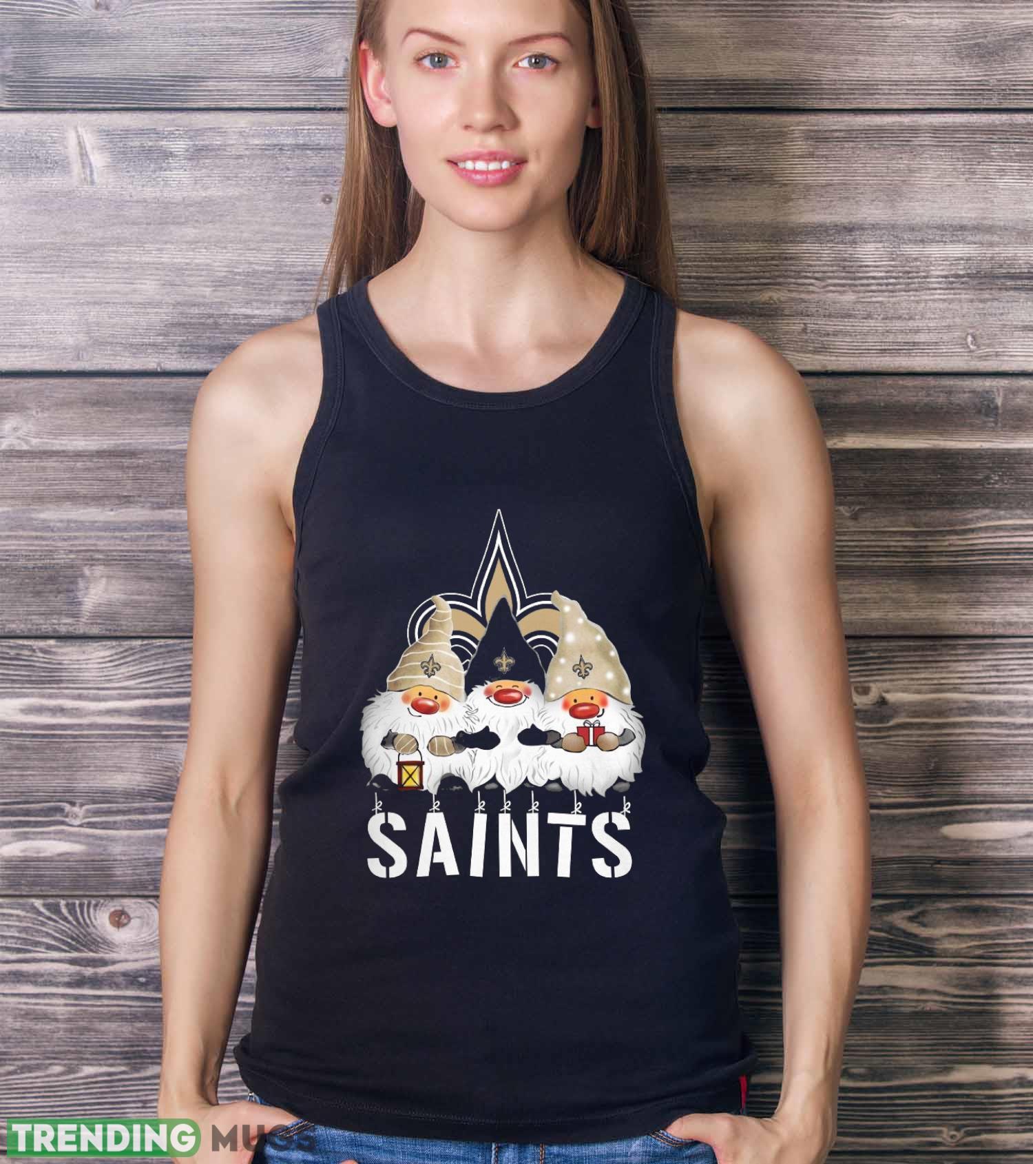 New Orleans Saints Gnomies Christmas Funny Black T Shirt Sweatshirt For Fans Dark Shirt New Orleans Saints Gnomies Christmas Funny Black T Shirt Sweatshirt For Fans Dark Shirt