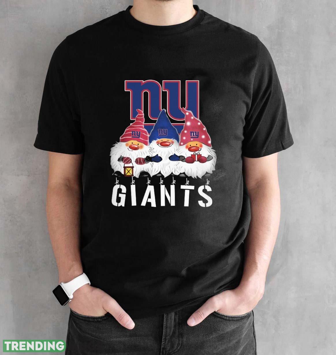 New York Giants Gnomies Christmas Funny Black T Shirt Sweatshirt For Fans Dark Shirt New York Giants Gnomies Christmas Funny Black T Shirt Sweatshirt For Fans Dark Shirt