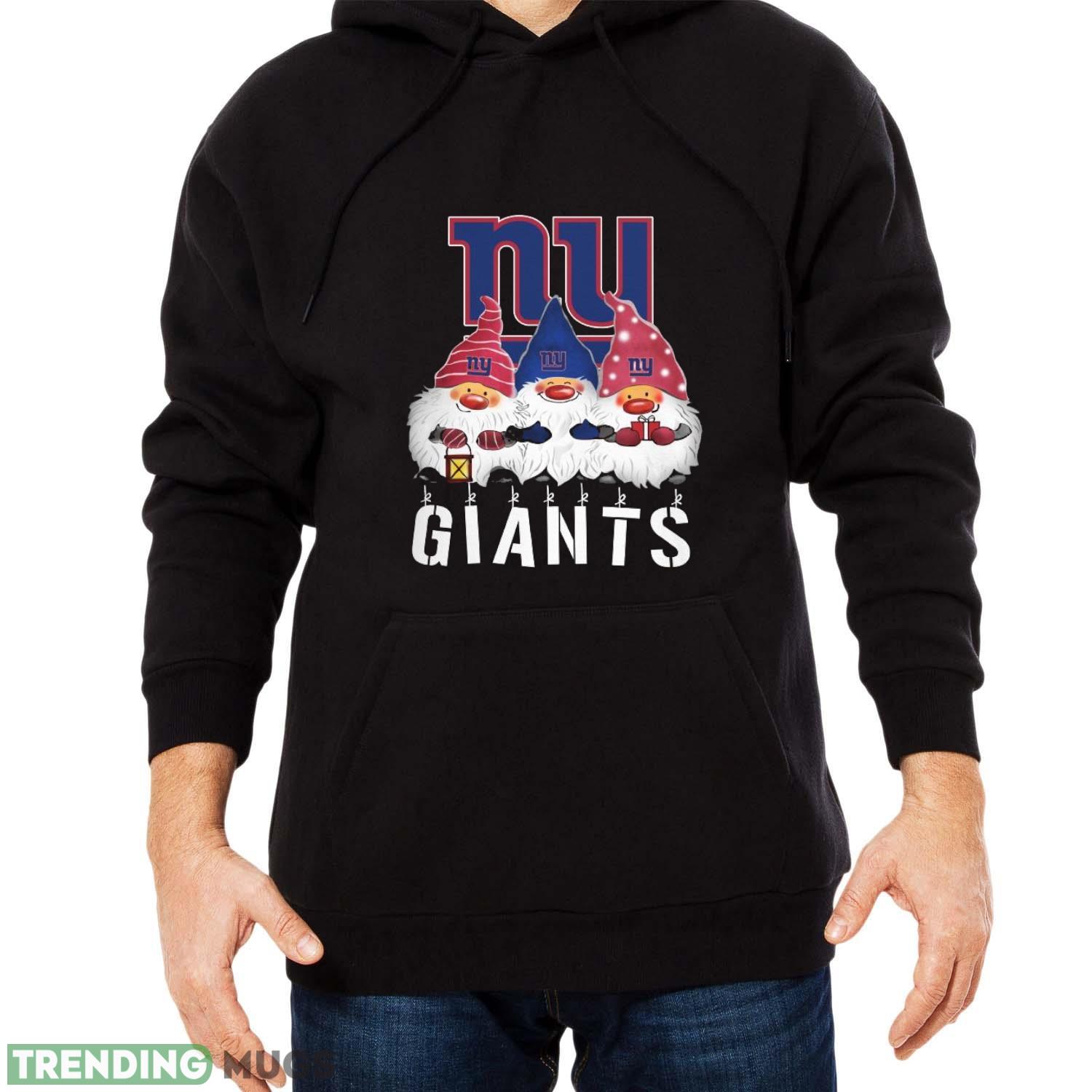 New York Giants Gnomies Christmas Funny Black T Shirt Sweatshirt For Fans Dark Shirt New York Giants Gnomies Christmas Funny Black T Shirt Sweatshirt For Fans Dark Shirt