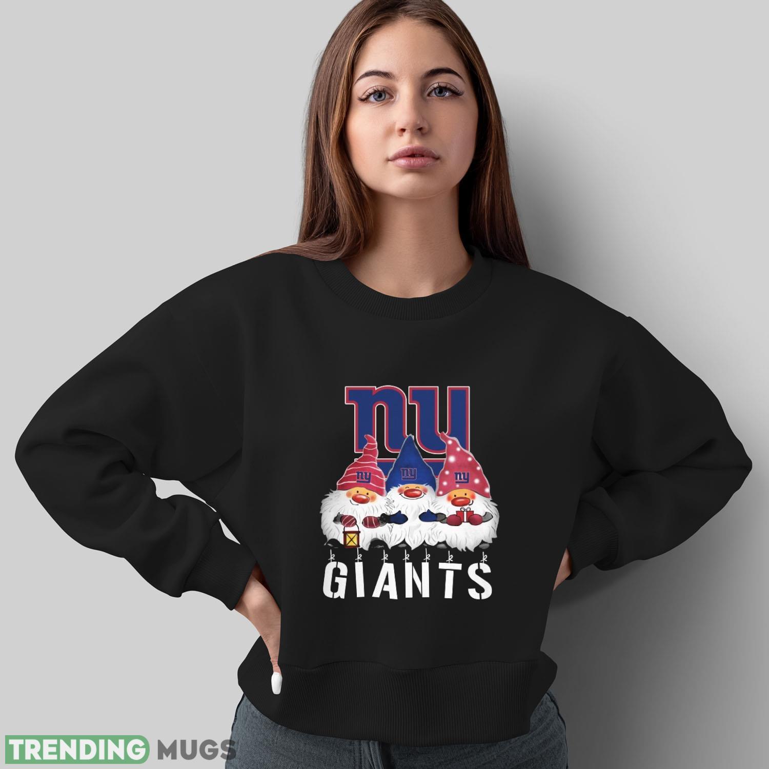 New York Giants Gnomies Christmas Funny Black T Shirt Sweatshirt For Fans Dark Shirt New York Giants Gnomies Christmas Funny Black T Shirt Sweatshirt For Fans Dark Shirt