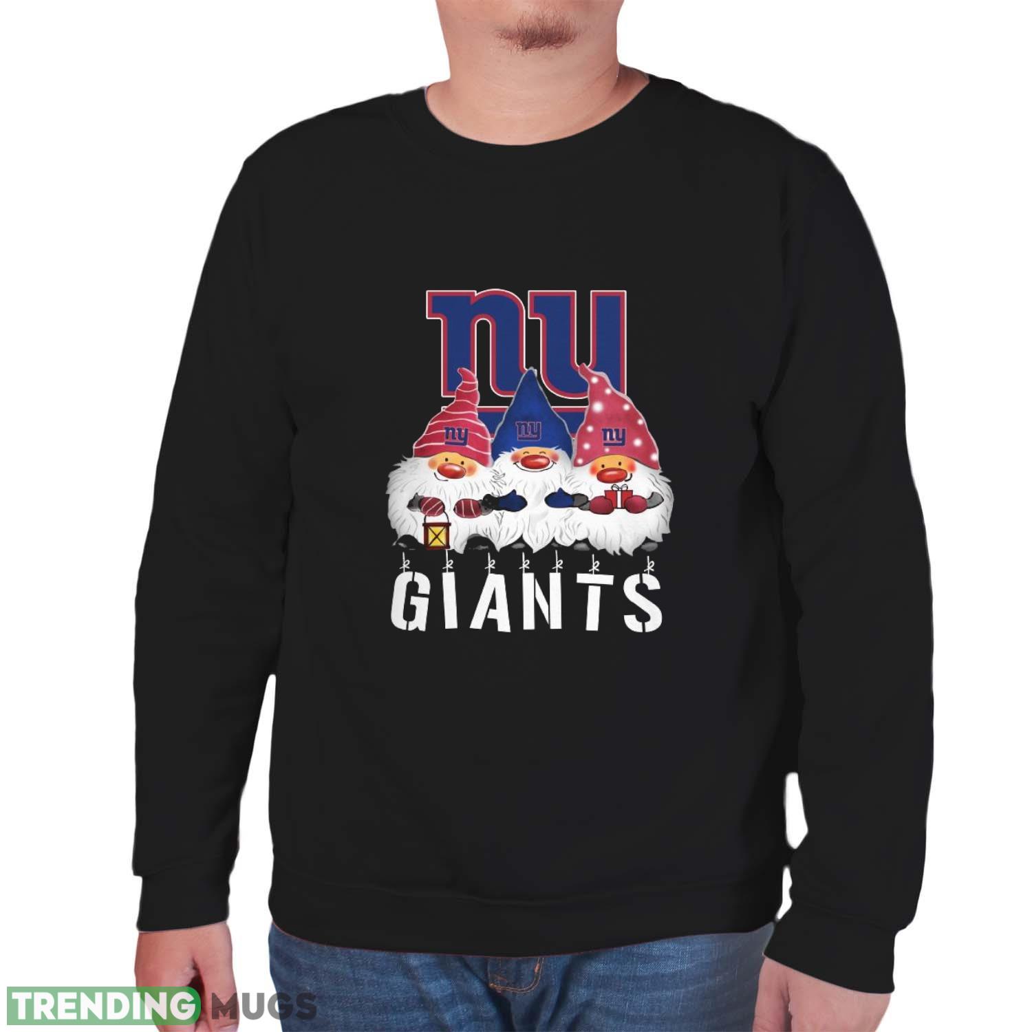 New York Giants Gnomies Christmas Funny Black T Shirt Sweatshirt For Fans Dark Shirt New York Giants Gnomies Christmas Funny Black T Shirt Sweatshirt For Fans Dark Shirt