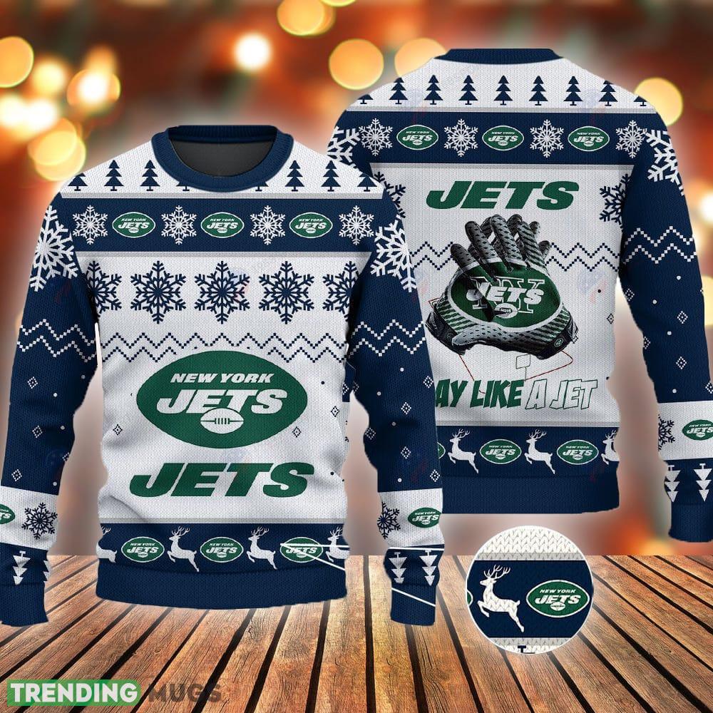 New York Jets Football Gloves Pattern Knitted Navy Sweater Gift Christmas - New York Jets Football Gloves Pattern Knitted Navy Sweater Gift Christmas New York Jets Football Gloves Pattern Knitted Navy Sweater Gift Christmas - New York Jets Football Gloves Pattern Knitted Navy Sweater Gift Christmas