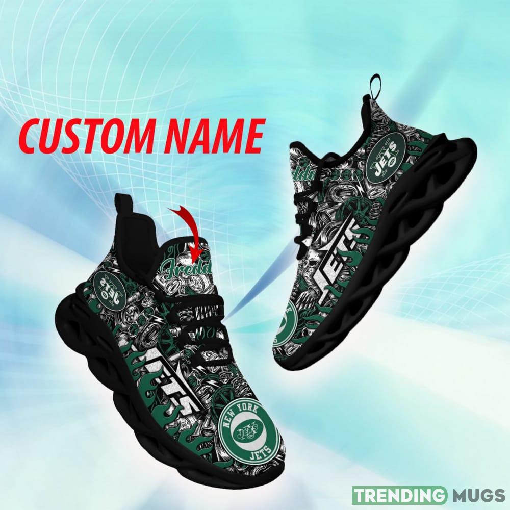 New York Jets NFL Empower Personalized Chunky Shoes Fans Gift Max Soul Sneakers New For Men And Women - New York Jets NFL Max Soul Shoes Custom Name Photo 1 New York Jets NFL Empower Personalized Chunky Shoes Fans Gift Max Soul Sneakers New For Men And Women - New York Jets NFL Max Soul Shoes Custom Name Photo 1