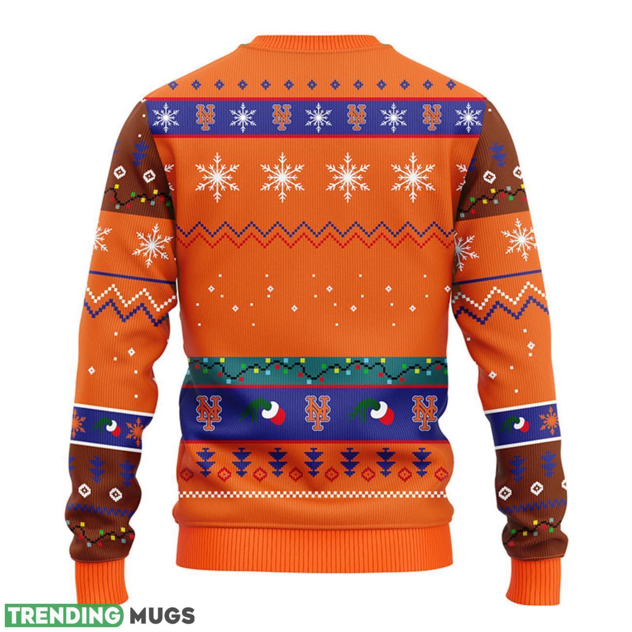 New York Mets 12 Grinch Xmas Day Christmas Ugly Sweater 3D Sweater New York Mets 12 Grinch Xmas Day Christmas Ugly Sweater 3D Sweater