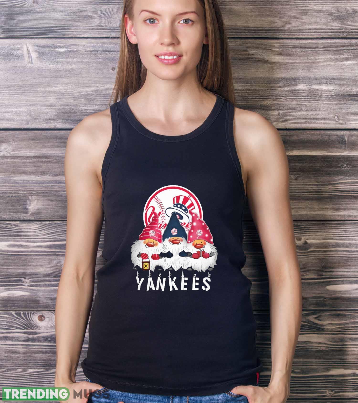 New York Yankees Gnomies Christmas Funny Black T Shirt Sweatshirt For Fans Dark Shirt New York Yankees Gnomies Christmas Funny Black T Shirt Sweatshirt For Fans Dark Shirt