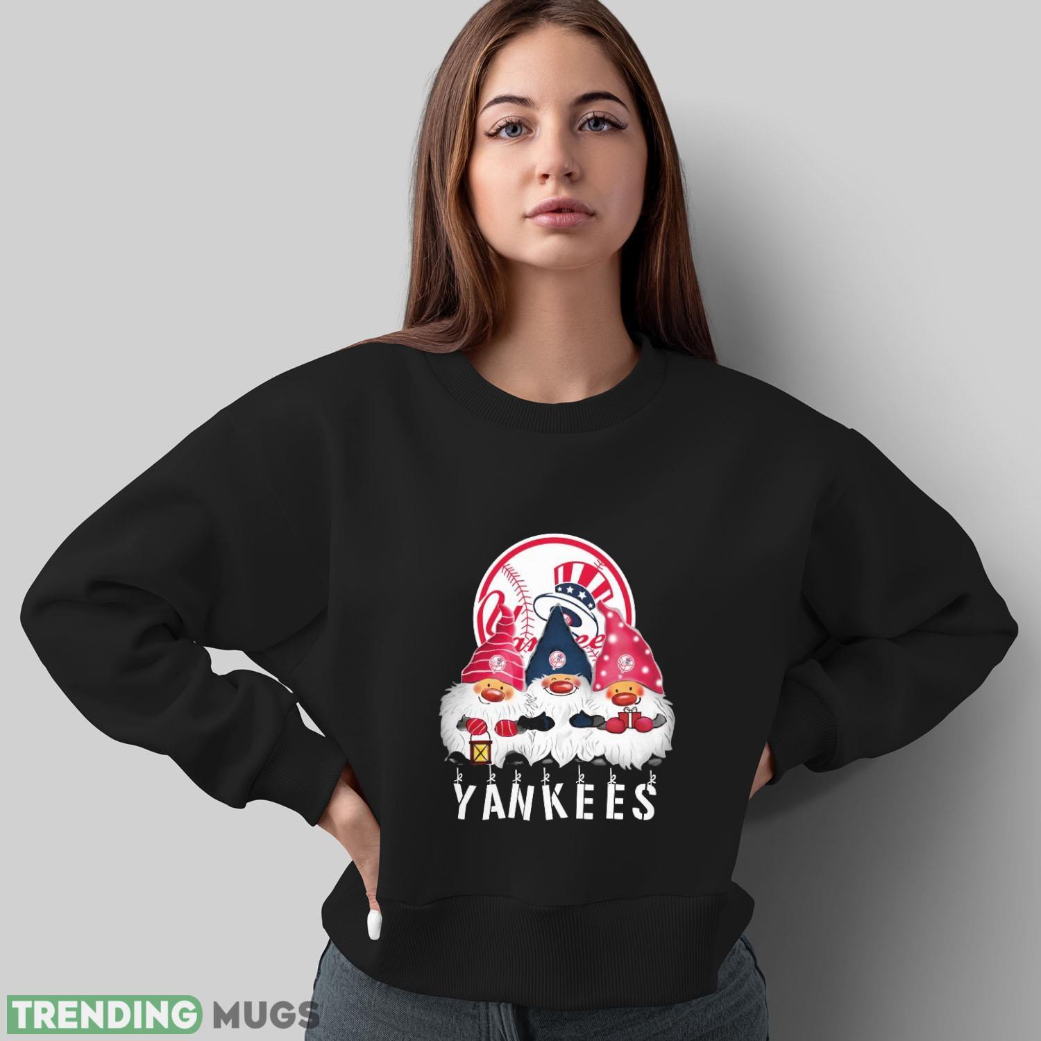 New York Yankees Gnomies Christmas Funny Black T Shirt Sweatshirt For Fans Dark Shirt New York Yankees Gnomies Christmas Funny Black T Shirt Sweatshirt For Fans Dark Shirt
