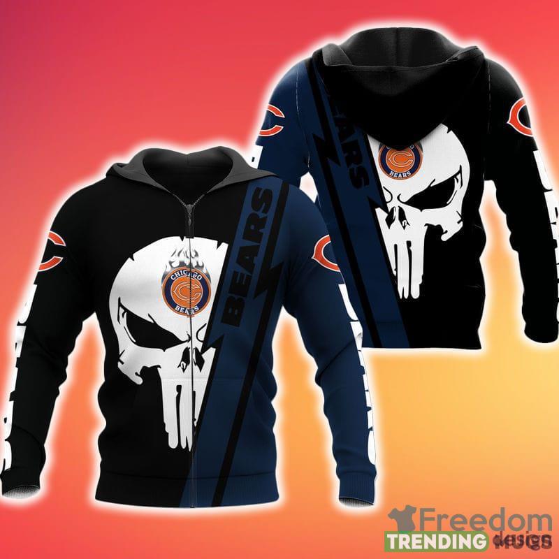NFL Chicago Bears Clothing 3D Hoodie Zip Hoodie AOP Skull Halloween Gift For Fans - NFL Chicago Bears Clothing 3D Hoodie Zip Hoodie AOP Skull Halloween Gift For Fans NFL Chicago Bears Clothing 3D Hoodie Zip Hoodie AOP Skull Halloween Gift For Fans - NFL Chicago Bears Clothing 3D Hoodie Zip Hoodie AOP Skull Halloween Gift For Fans