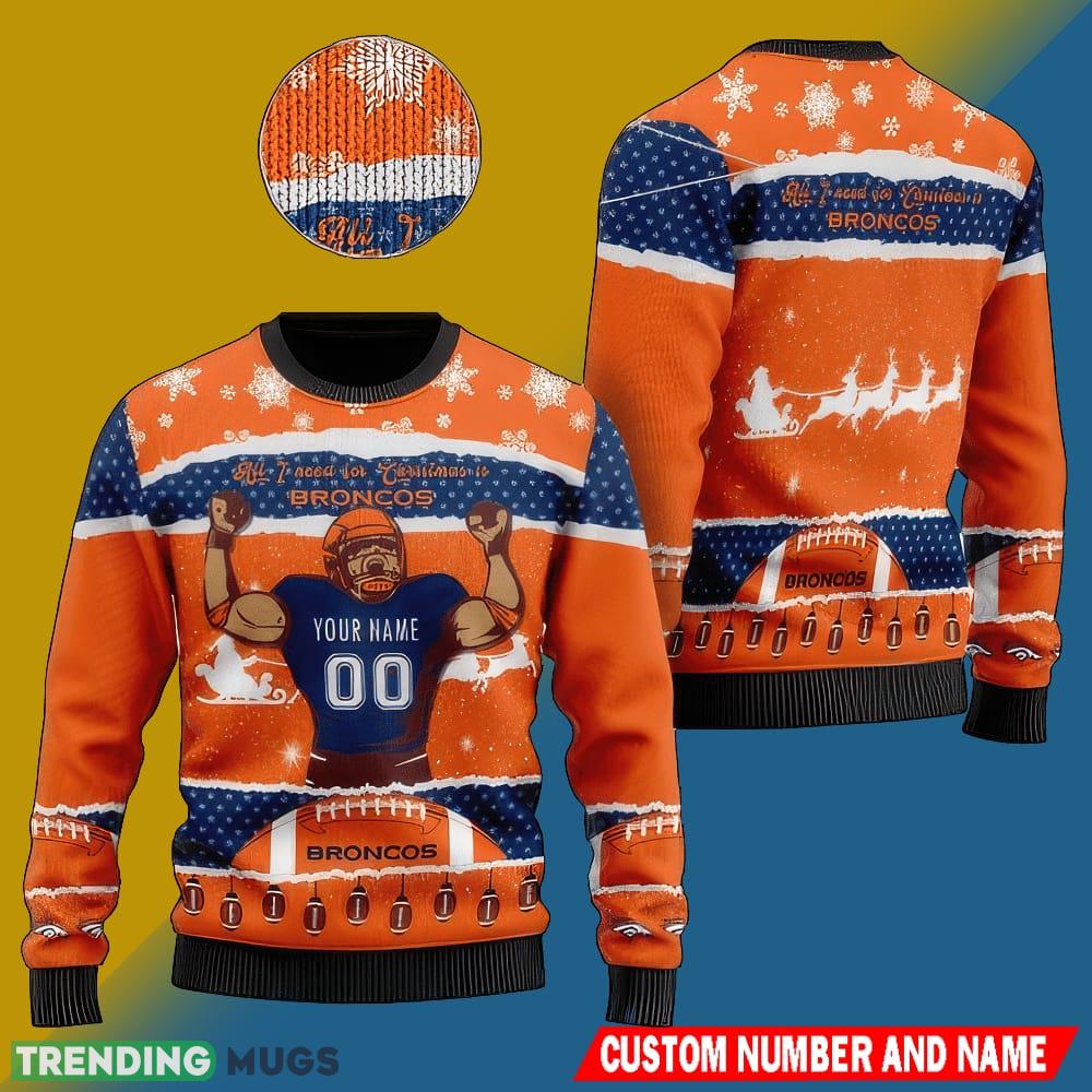 NFL Denver Broncos Christmas Crochet AOP Ugly Sweater Custom Number And Name - NFL Denver Broncos Christmas Crochet AOP Ugly Sweater Custom Number And Name NFL Denver Broncos Christmas Crochet AOP Ugly Sweater Custom Number And Name - NFL Denver Broncos Christmas Crochet AOP Ugly Sweater Custom Number And Name