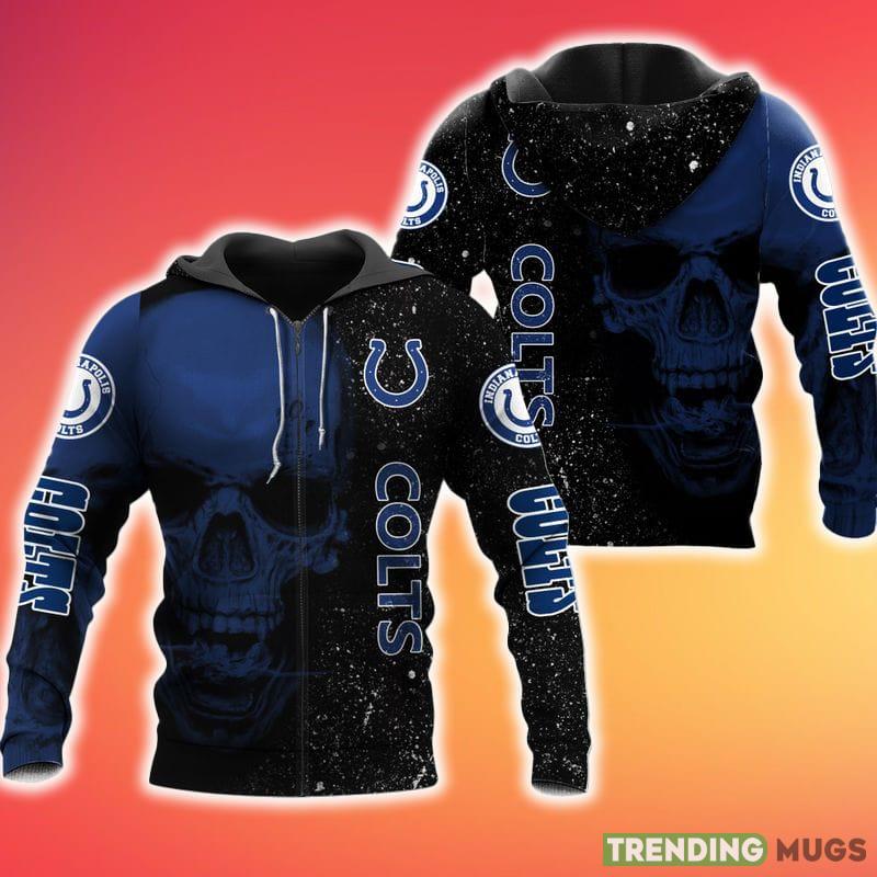 NFL Indianapolis Colts Comfy 3D Hoodie Zip Hoodie AOP Skull Halloween Gift For Fans - NFL Indianapolis Colts Comfy 3D Hoodie Zip Hoodie AOP Skull Halloween Gift For Fans NFL Indianapolis Colts Comfy 3D Hoodie Zip Hoodie AOP Skull Halloween Gift For Fans - NFL Indianapolis Colts Comfy 3D Hoodie Zip Hoodie AOP Skull Halloween Gift For Fans