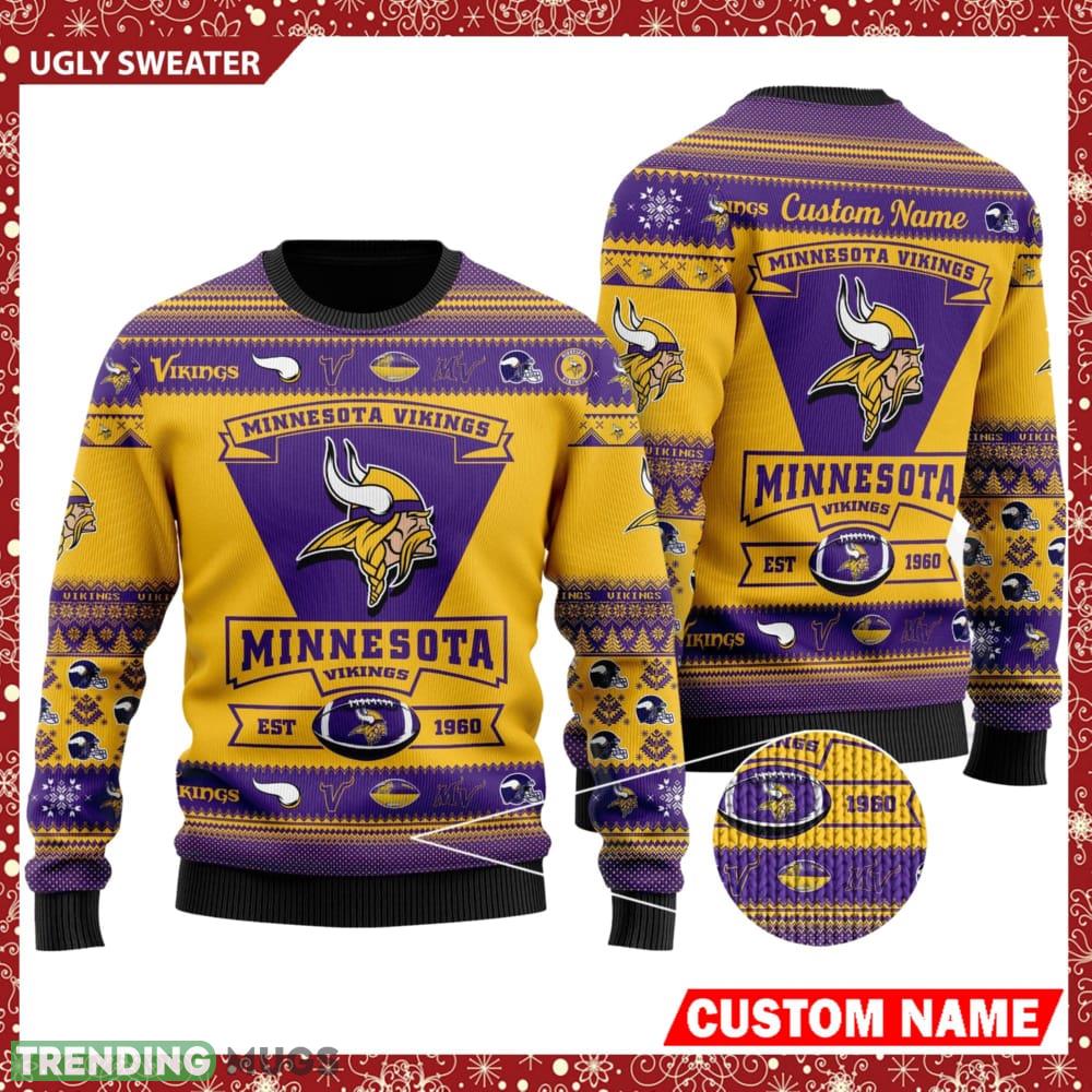 NFL Minnesota Vikings Logo New Style Personalized Knitted 3D Sweater - NFL Minnesota Vikings Logo New Style Personalized Knitted 3D Sweater NFL Minnesota Vikings Logo New Style Personalized Knitted 3D Sweater - NFL Minnesota Vikings Logo New Style Personalized Knitted 3D Sweater