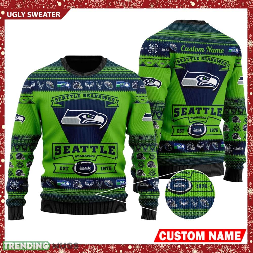 NFL Seattle Seahawks Logo New Style Personalized Knitted 3D Sweater - NFL Seattle Seahawks Logo New Style Personalized Knitted 3D Sweater NFL Seattle Seahawks Logo New Style Personalized Knitted 3D Sweater - NFL Seattle Seahawks Logo New Style Personalized Knitted 3D Sweater