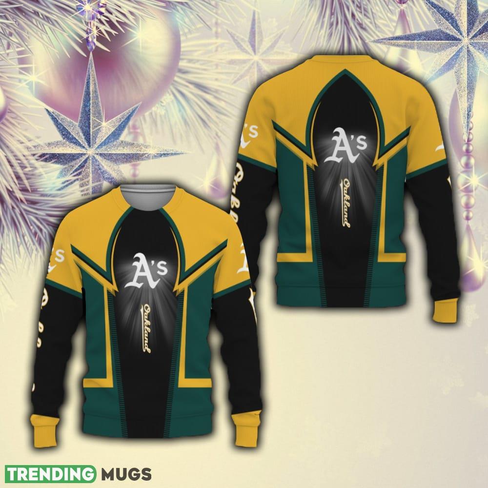 Oakland Athletics Football American Ugly Christmas Sweater Men And Women Gift For Fans Holidays - Oakland Athletics Football American Ugly Christmas Sweater Men And Women Gift For Fans Holidays Oakland Athletics Football American Ugly Christmas Sweater Men And Women Gift For Fans Holidays - Oakland Athletics Football American Ugly Christmas Sweater Men And Women Gift For Fans Holidays