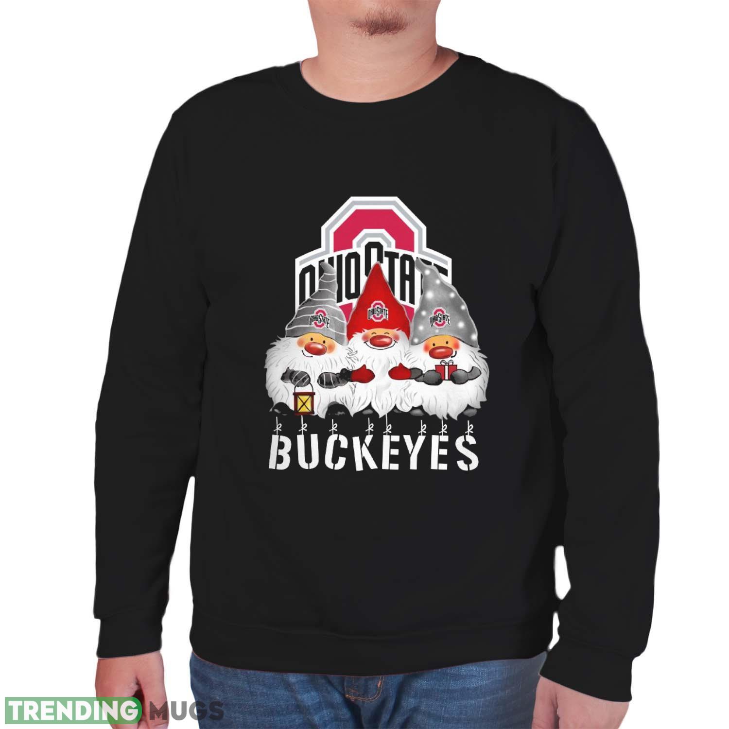 Ohio State Buckeyes Gnomies Christmas Funny Black T Shirt Sweatshirt For Fans Dark Shirt Ohio State Buckeyes Gnomies Christmas Funny Black T Shirt Sweatshirt For Fans Dark Shirt