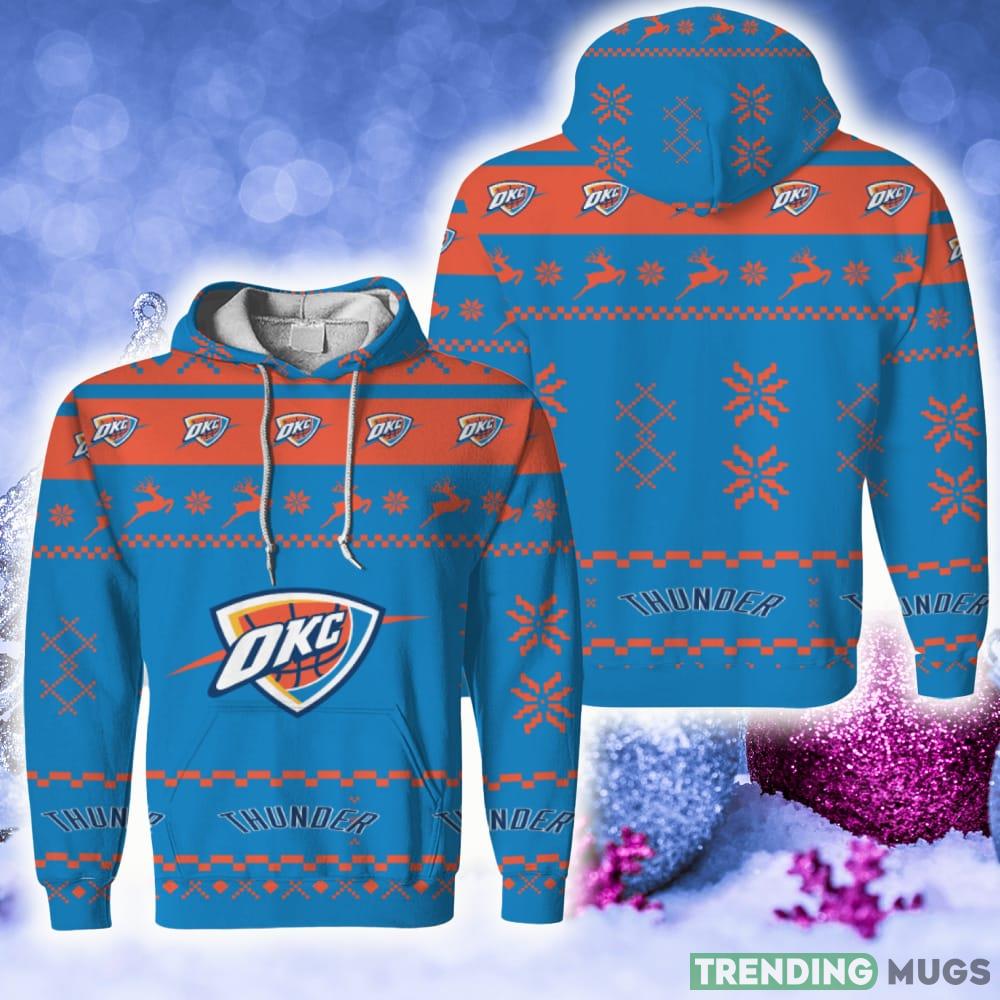 Oklahoma City Thunder Snowy Fans Gift 3D Hoodie Zip Hoodie Printed For Men And Women - Christmas Urly Sweater Snow Santa Pattern Logo Oklahoma City Thunder Christmas Tree Gifts Unisex For Fan, Hoodie, Sweatshirt-3D Unisex Hoodie_1 Oklahoma City Thunder Snowy Fans Gift 3D Hoodie Zip Hoodie Printed For Men And Women - Christmas Urly Sweater Snow Santa Pattern Logo Oklahoma City Thunder Christmas Tree Gifts Unisex For Fan, Hoodie, Sweatshirt-3D Unisex Hoodie_1