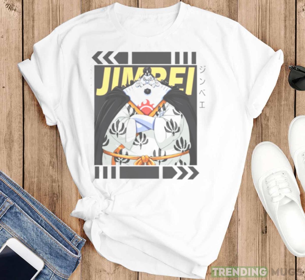 One Piece Jimbei Square Design shirt Light Shirt One Piece Jimbei Square Design shirt Light Shirt