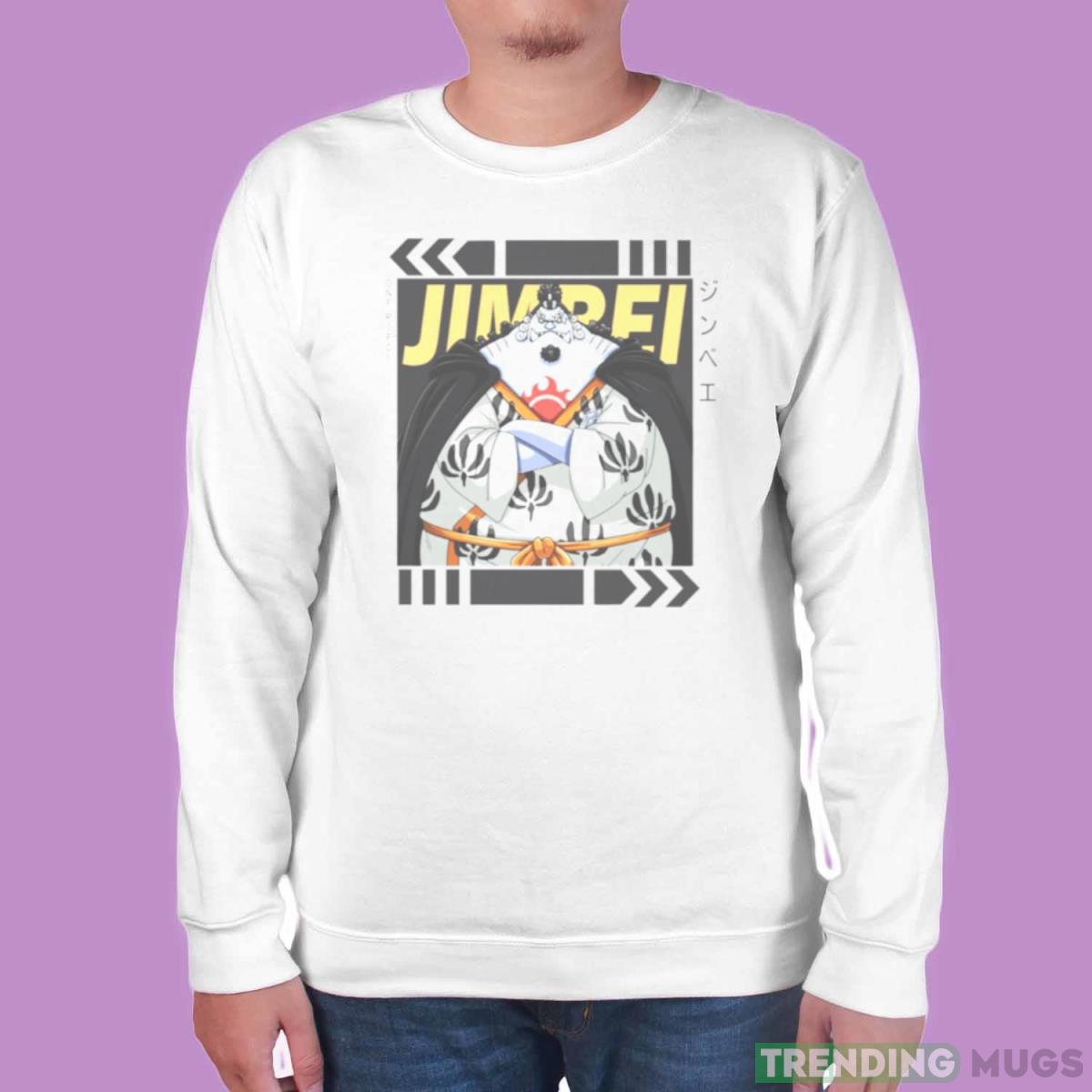 One Piece Jimbei Square Design shirt Light Shirt One Piece Jimbei Square Design shirt Light Shirt