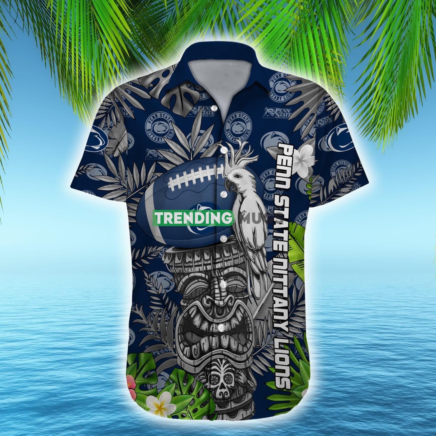 Penn State Nittany Lions NCAA Hawaiian Shirt New Angry Custom Name Summer For Fans Gift Hawaiian Shirt Penn State Nittany Lions NCAA Hawaiian Shirt New Angry Custom Name Summer For Fans Gift Hawaiian Shirt
