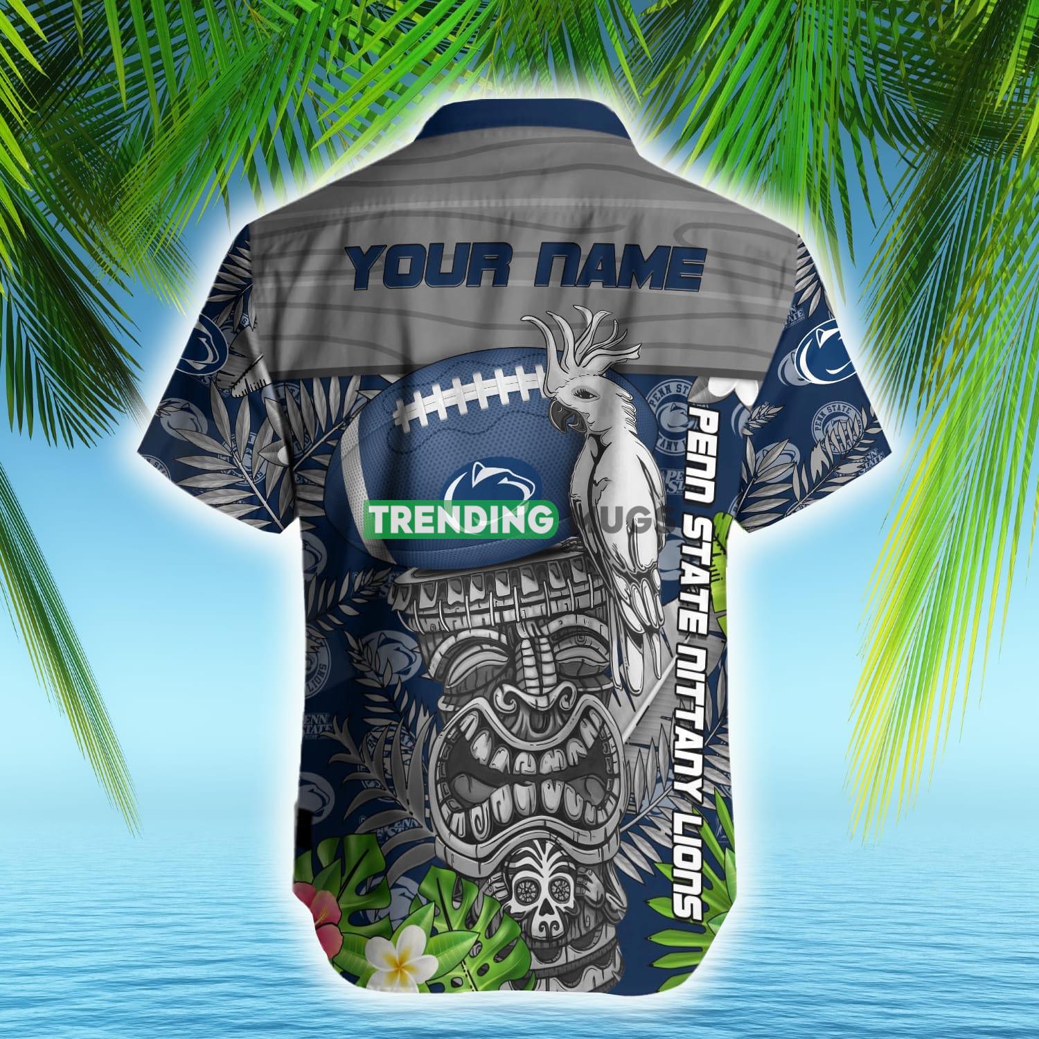 Penn State Nittany Lions NCAA Hawaiian Shirt New Angry Custom Name Summer For Fans Gift Hawaiian Shirt Penn State Nittany Lions NCAA Hawaiian Shirt New Angry Custom Name Summer For Fans Gift Hawaiian Shirt
