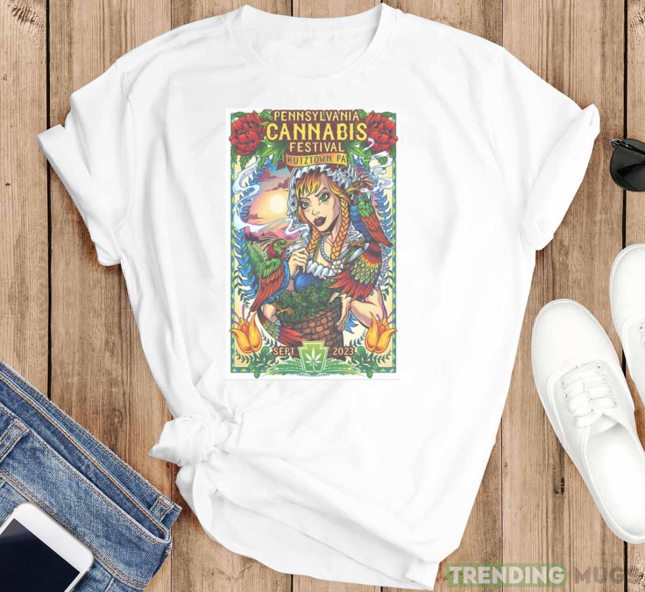 Pennsylvania Cannafest Sept 2023 Kutztown PA Poster shirt Light Shirt Pennsylvania Cannafest Sept 2023 Kutztown PA Poster shirt Light Shirt
