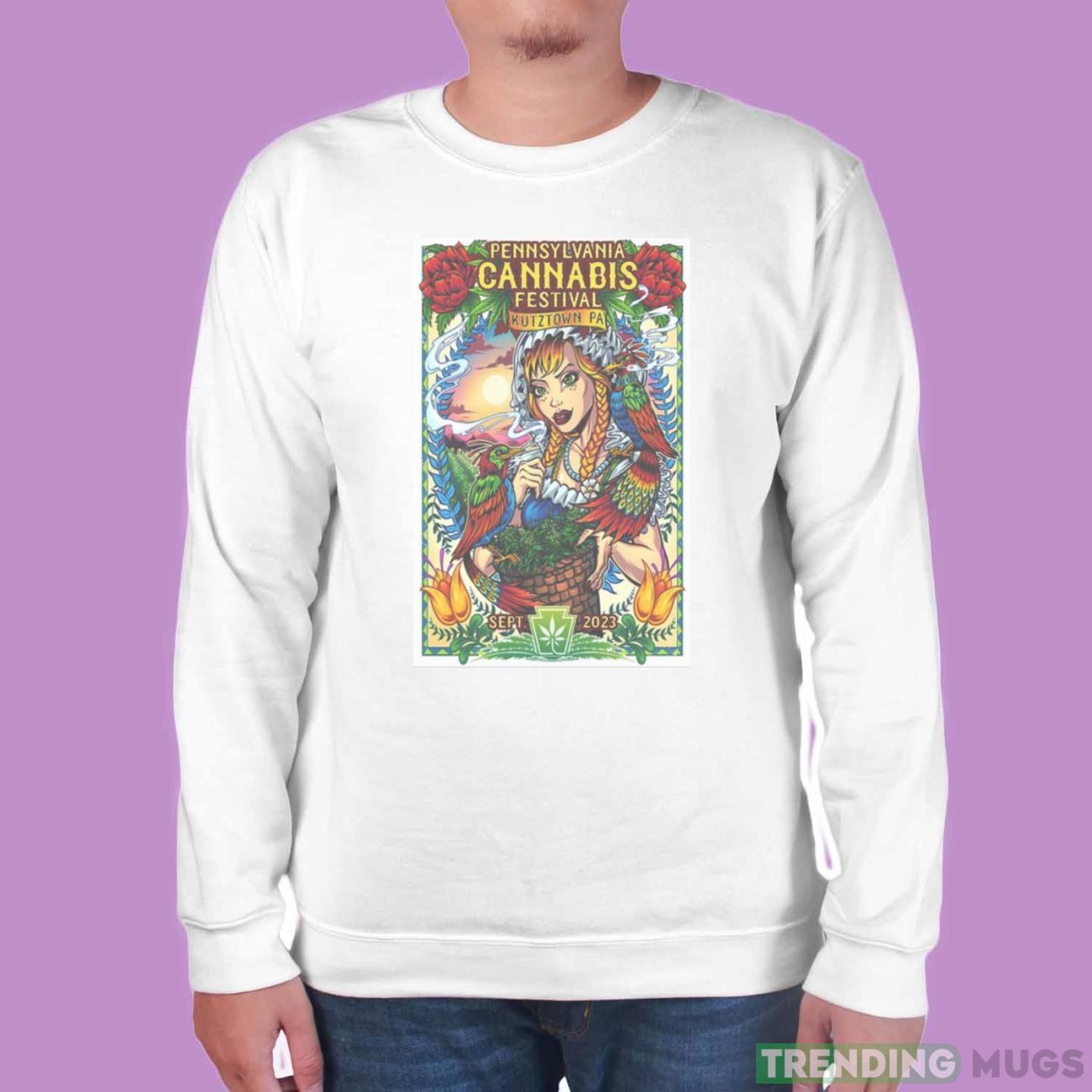 Pennsylvania Cannafest Sept 2023 Kutztown PA Poster shirt Light Shirt Pennsylvania Cannafest Sept 2023 Kutztown PA Poster shirt Light Shirt
