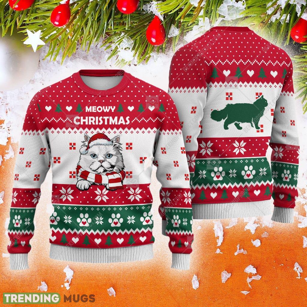 Persian Cat Heart Paw Animals Ugly Christmas Sweater AOP Gift For Men And Women - Persian Cat Heart Paw Animals Ugly Christmas Sweater AOP Gift For Men And Women Persian Cat Heart Paw Animals Ugly Christmas Sweater AOP Gift For Men And Women - Persian Cat Heart Paw Animals Ugly Christmas Sweater AOP Gift For Men And Women