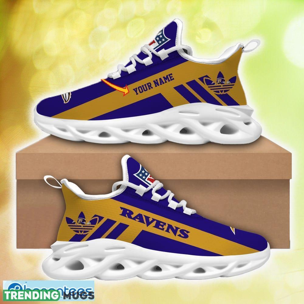 Personalized Baltimore Ravens NFL Max Soul Sneakers For Fans Best Runing Shoes Gift Men And Women - Baltimore Ravens NFL Max Soul Shoes_1 Personalized Baltimore Ravens NFL Max Soul Sneakers For Fans Best Runing Shoes Gift Men And Women - Baltimore Ravens NFL Max Soul Shoes_1