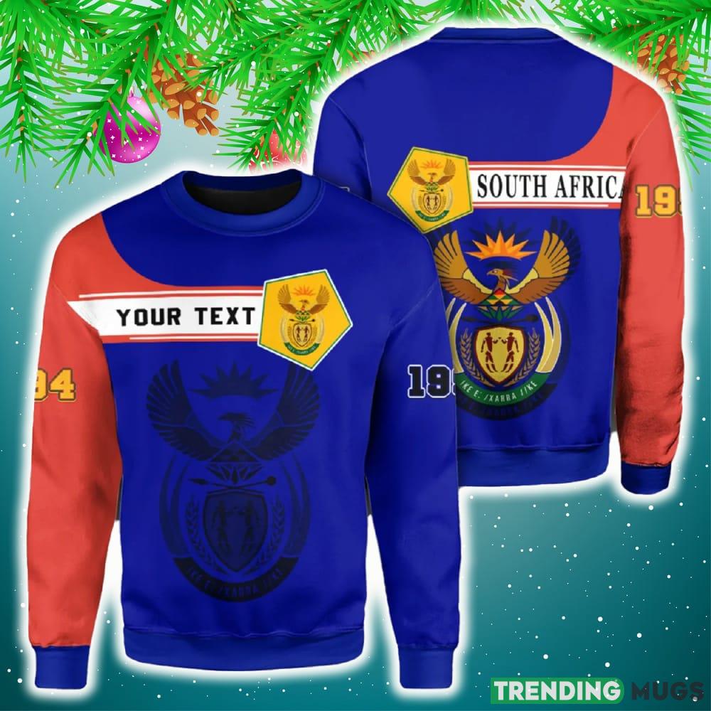 Personalized South Africa Blue 3D Sweater Community Logo Funny Gift For Men And Women Christmas Holiday - South Africa 3D Sweater Christmas_1 Personalized South Africa Blue 3D Sweater Community Logo Funny Gift For Men And Women Christmas Holiday - South Africa 3D Sweater Christmas_1