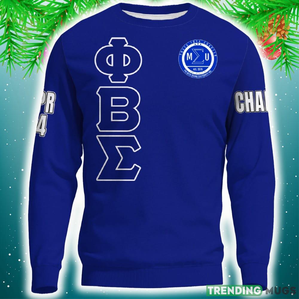 Personalized Theta Iota Chapter Blue 3D Sweater Community Logo For Men And Women Gift Christmas 3D Sweater Personalized Theta Iota Chapter Blue 3D Sweater Community Logo For Men And Women Gift Christmas 3D Sweater