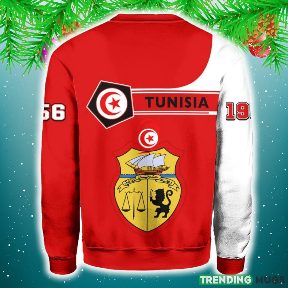 Personalized Tunisia Red 3D Sweater Community Logo Funny Gift For Men And Women Christmas Holiday 3D Sweater Personalized Tunisia Red 3D Sweater Community Logo Funny Gift For Men And Women Christmas Holiday 3D Sweater